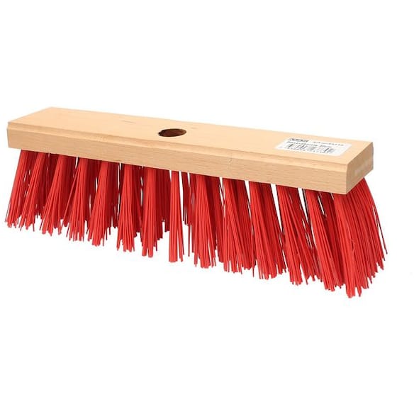 Gatekost MAX hard rød bust 30cm trehvit