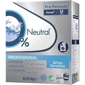 Tvättmedel NEUTRAL Prof. White 8,55kg
