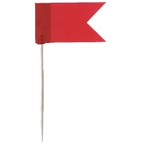 Markierfahne ALCO 712, 20 St., rot