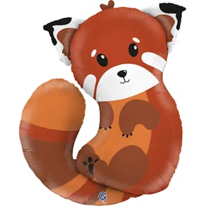 Folienballon GRABO Roter Panda, 71 cm