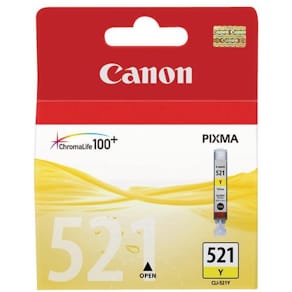 Blekk CANON CLI-521Y gul