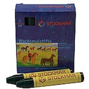 Wachsmalkreiden Stockmar, grün, 12 Stück