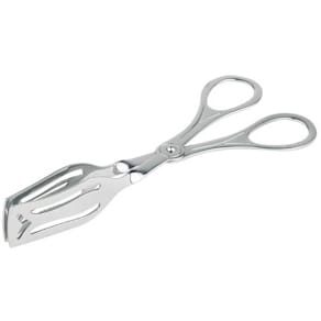 Gebäckzange APS Edelstahl, 19,5 x 7,5 cm, silber