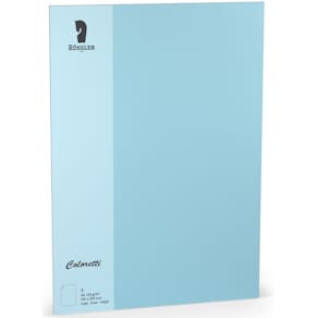 Briefbogen Coloretti, A4, 5 St., himmelblau