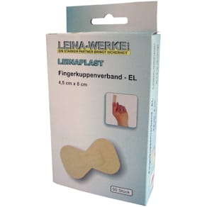 Fingerkuppenverband LEINA-WERKE, 4,5 x 8 cm, 50 Stück