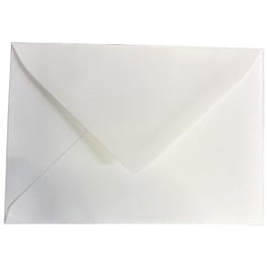 Kuvert SCANDIA Blank.klaff C6 vit 500/fp