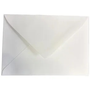 Kuvert SCANDIA Blank.klaff C6 vit 500/fp