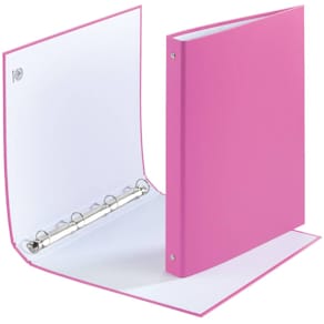 Ringbuch Donau, A4, 4 Ringe, 20 mm, pink