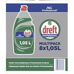 Handafwasmiddel Dreft Original, 1,05 l, pak van 8 stuks