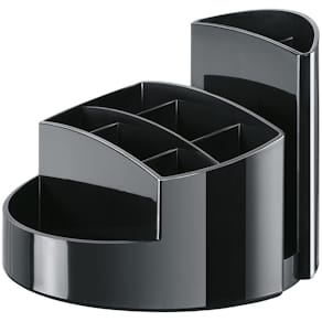 Schreibtischköcher HAN RONDO, schwarz