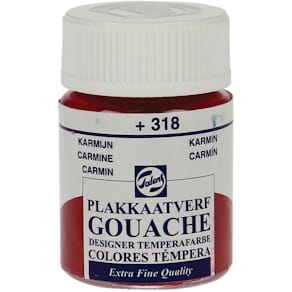 Plakkaatverf Talens Extra Fijn, flacon 16 ml, karmijn