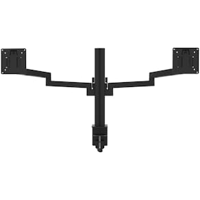 Monitorarm Unilux AXIO dobbelt 373x928 mm, sort
