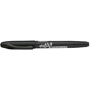 Whiteboardpenna MARVY Markit Svart, konisk, 12st
