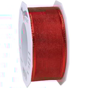 Zierband Luxury, rot