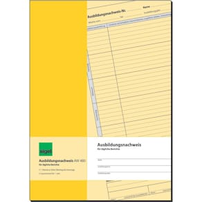 Ausbildungsnachweis Sigel A4H/28bL