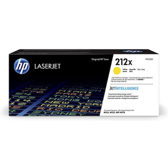 Toner HP 212X W2122X Gul