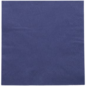 Serviette PAPSTAR, 250 St., 3-lagig, dunkelblau