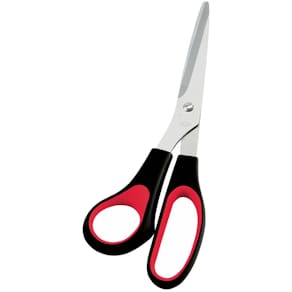 Schere WEDO Edelstahl Soft, links, schwarz