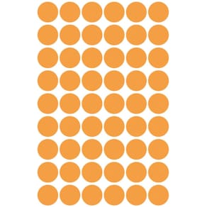 Markierungspunkte Avery Zweckform, Ø12 mm, neonorange, 270 St.