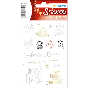 Herma stickers Creative Christmas Winther time (1)