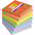 Memoblok Post-it Super Sticky Playful, 90 vel, 76 x 76 mm, 6 st