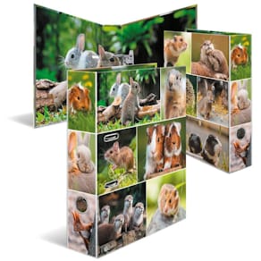 Ordner HERMA Motiv-Ordner Nagetiere, A4, 70mm