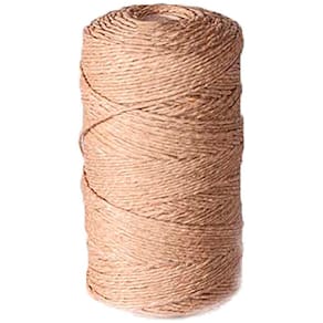 Snor, 1,7mm, rullelængde: 200.00 m, hamp gul, brudstyrke