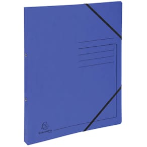 Ringhefter Exacompta A4, 2 Ringe, 15mm, blau