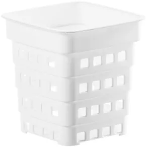 Bestickkorg GASTROMAX 11x11x11.5cm vit