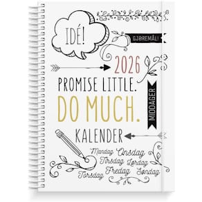 Ukekalender GRIEG A5 2026 Doodle