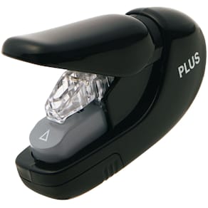 Heftgerät PLUS JAPAN klammerlos, schwarz