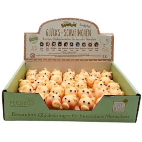 Glücksbringer SWIGGIE, Schwein, rosa