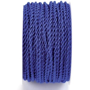 Seidenkordel Goldina, 3 mm x 25 m, ultramarinblau