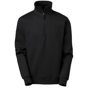Sweatshirt halfzip SW Stewart svart 2XL