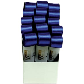 Geschenkband GOLDINA Doppelsatin, 15mm x 3m, ultramarinblau