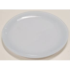 Glasteller PBS rund, weiß, Ø 25 cm