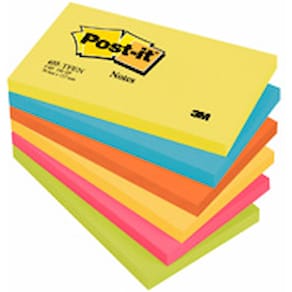 Post-it Notisar 76x127 Energetic (6)