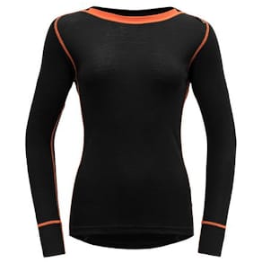 Trøye DEVOLD Basic dame ull L sort