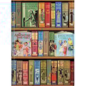 Notizbuch FLAME TREE Bod. Libraries Girls Adventure, A5 liniert