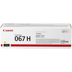 Toner CANON 067H 2,35K gul