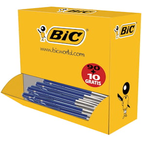 Balpen Bic M10 Clic, voordeelpak, blauw