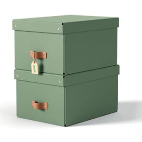 Förvaringslåda Leitz Puro 17L grön 2/fp
