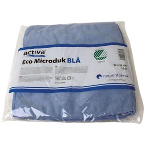 Microfiberduk ACTIVA Eco 32x32cm blå