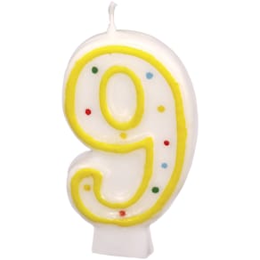 Geburtstagskerze Riethmüller Zahl 9