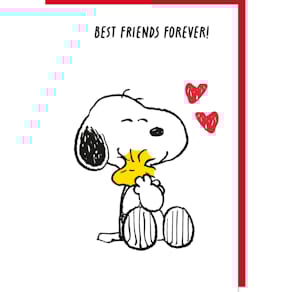 Glückwunschkarte BRAUN + COMPANY, Spruch Snoopy