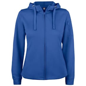 Hoodie zip funktion 021015 dam rblå 2XL