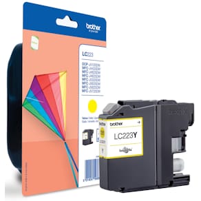 Inktcartridge Brother LC-223Y, geel, 600 pagina's, OEM