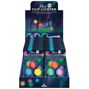 LED-Clip-Licht moses. Verlag, 3er Set, sortiert