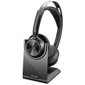 HP Poly Voyager Focus 2 - Headset - på örat - Bluetooth