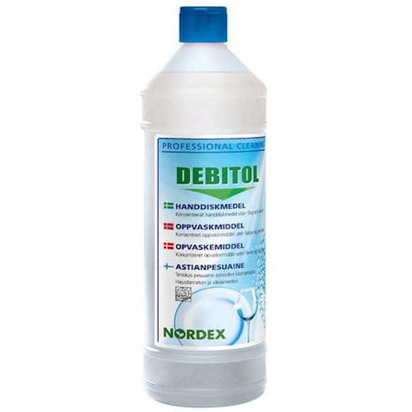 Oppvaskmiddel NORDEX Debitol 1L 6st